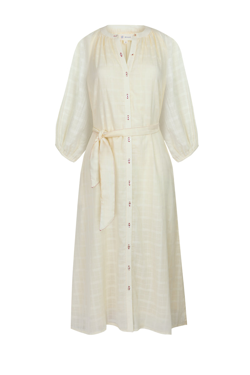 Maia Dress in Cream Buggy NYC Maia Dress in Cream Buggy NYC