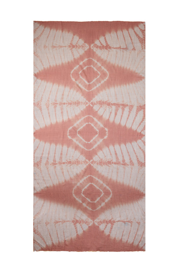 Evil Eye Hand Dyed Pashmina - Terracotta