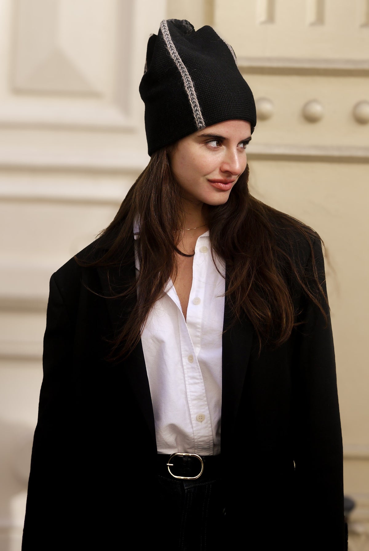 Teton Beanie - Black with Puddy Embroidery – Buggy NYC