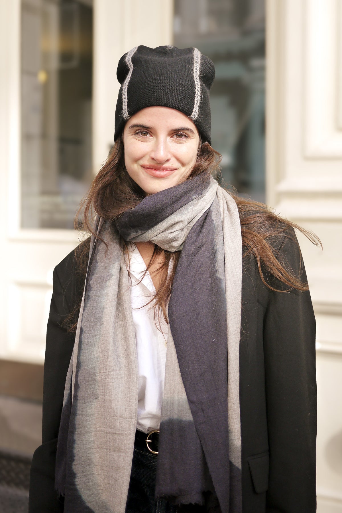 MUSE de Deuxieme Classe 【DESTIN】BEANIE Teton Beanie - Black with Puddy Embroidery – Buggy NYC