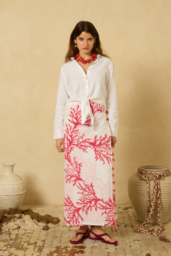 Coral Pareo in Pink