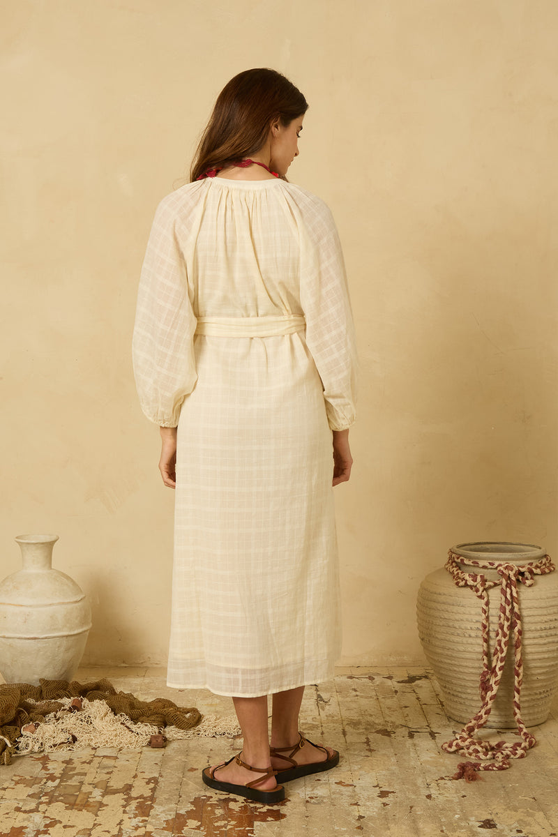 Maia Dress in Cream