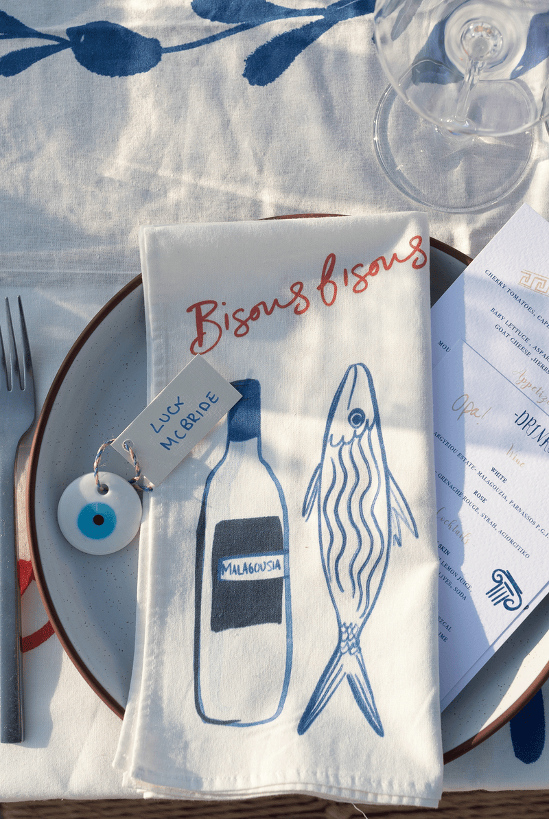 Opa Opa Napkins Buggy x Marianna K, Set of 4