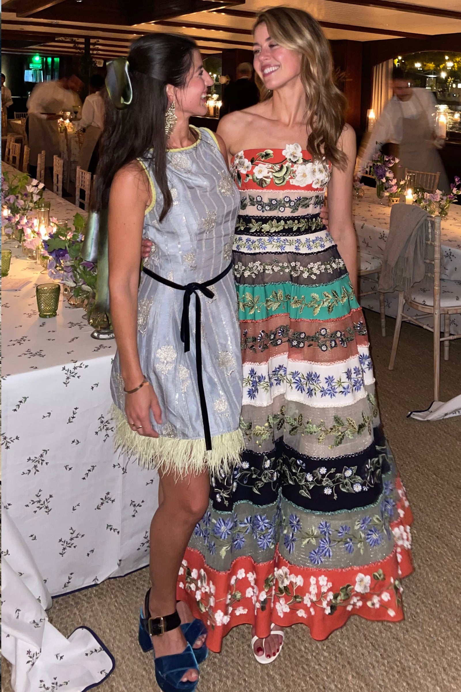 Soiree Feather Dress
