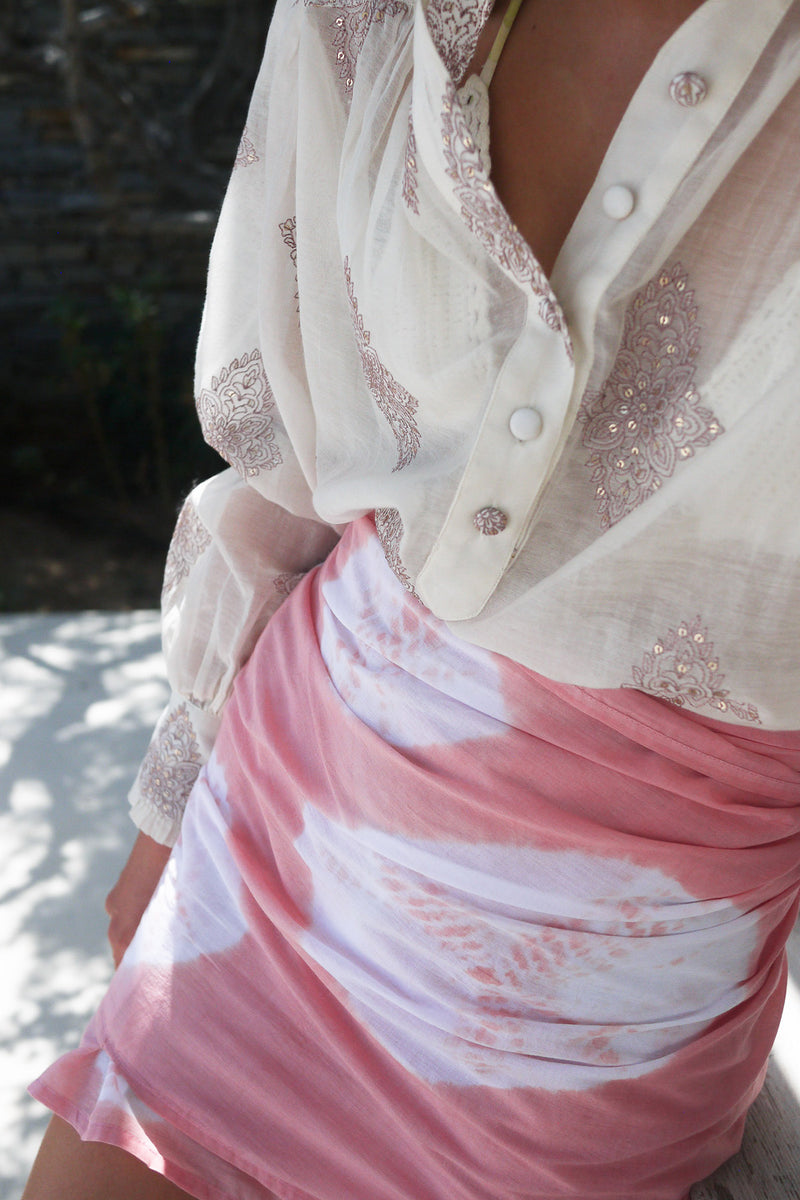 Buggy New York Zoe Blouse - Paisley Silk Cotton
