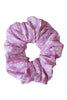 Blockprint Hair Scrunchie in Booti Lavender