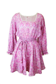 Sisi Dress in Nettie Lavender Pinks