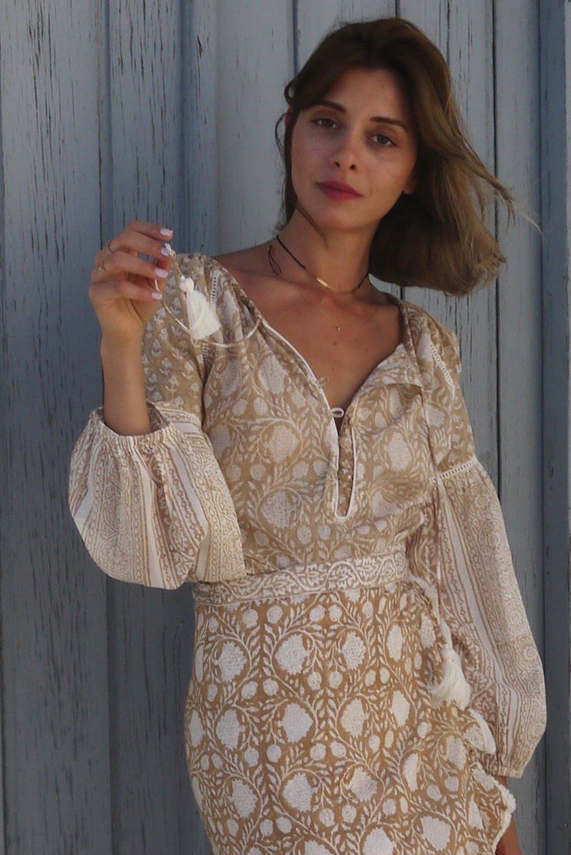 Naxos Blouse - Sand