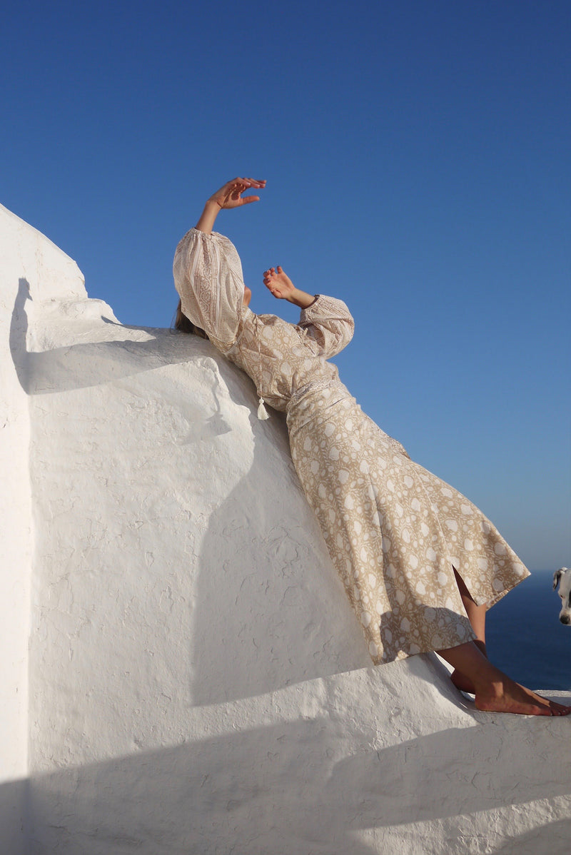 Naxos Blouse - Sand