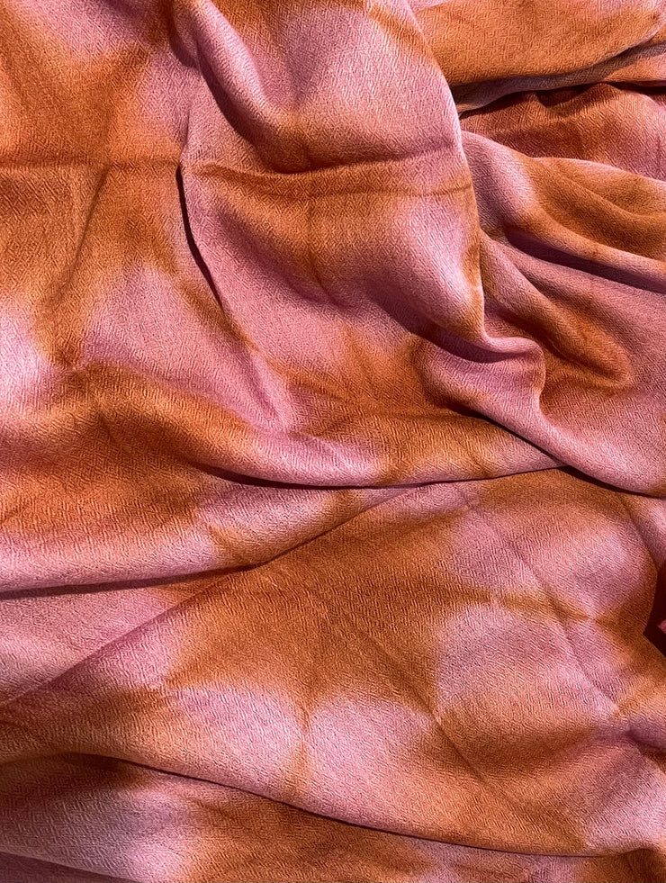 Clamp Dyed Pashmina - MORE COLORS AVAILABLE