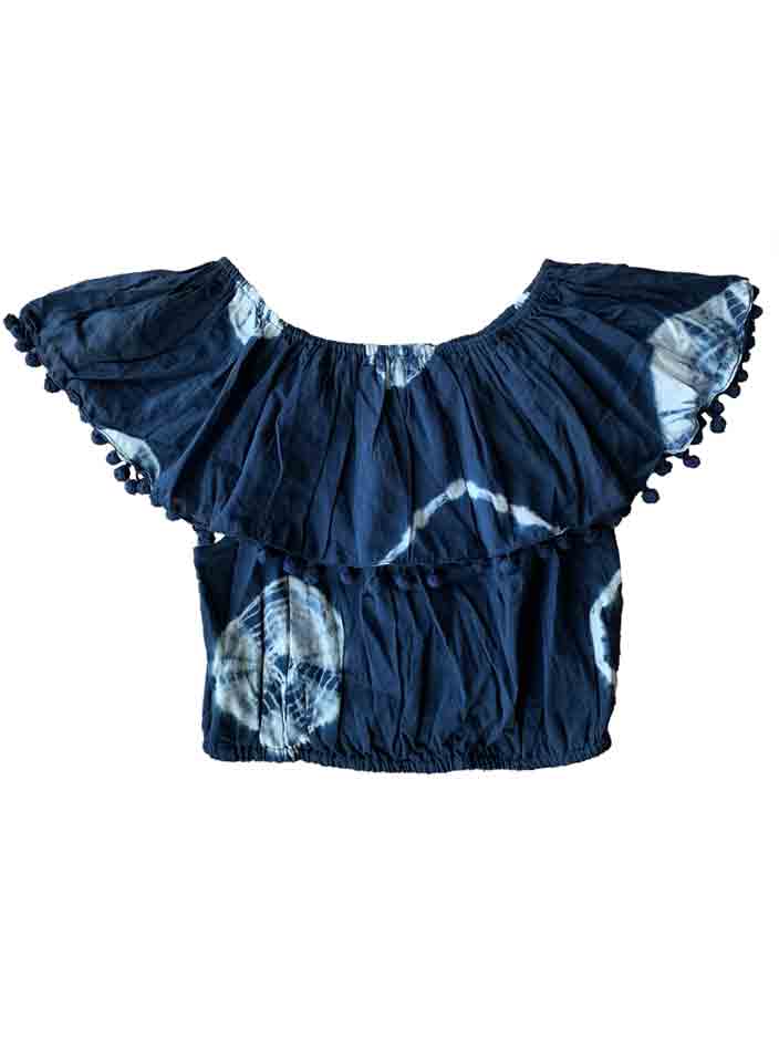 Alexandra Half Top - Shibori