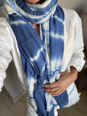 Evil Eye Hand Dyed Pashmina Pareo - MORE COLORS AVAILABLE